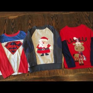 3 boys shirts size 6